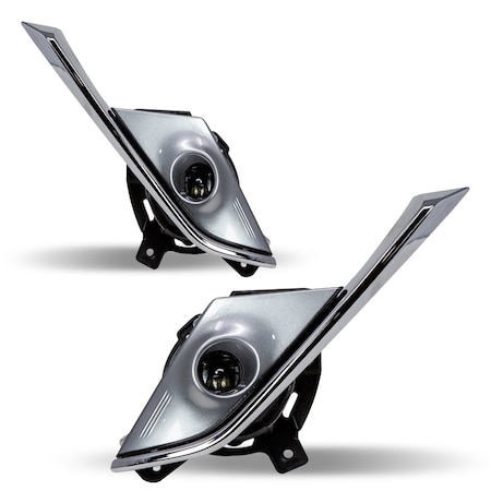 Winjet Fog Light - Clear Wiring Kit Included CFWJ-0601C-C